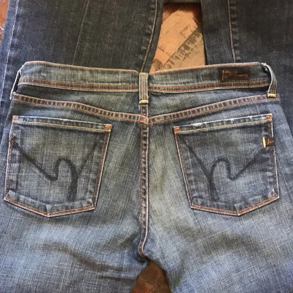 Vintage Y2K citizens of Humanity Ingrid #002 Low Waist Flair Jeans Size 29 - Picture 6 of 16